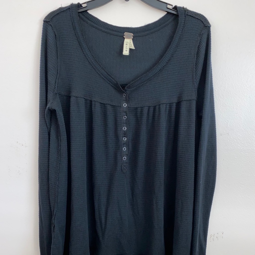 Free People Black Thermal